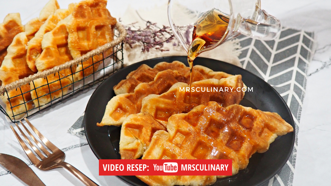 resep cara membuat croffle