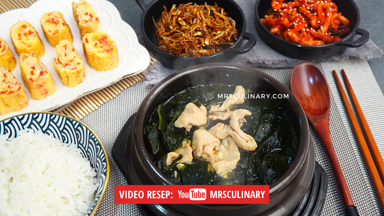 Resep Cara Membuat Sup Rumput Laut Ulang Tahun Korea