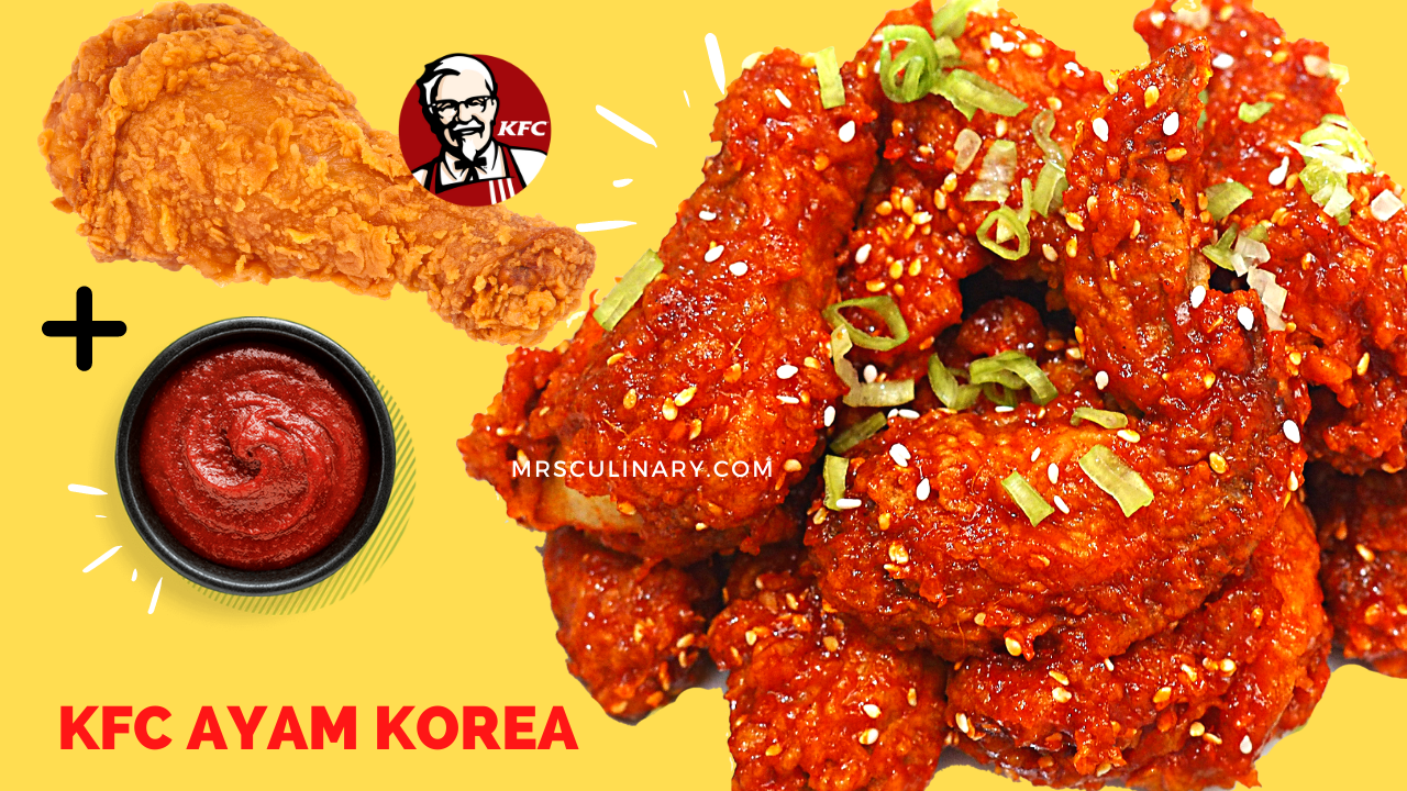 resep cara membuat ayam goreng korea