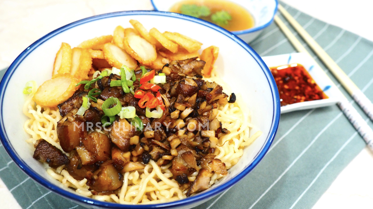 Mie Babi Kecap by Mrs. Culinary
