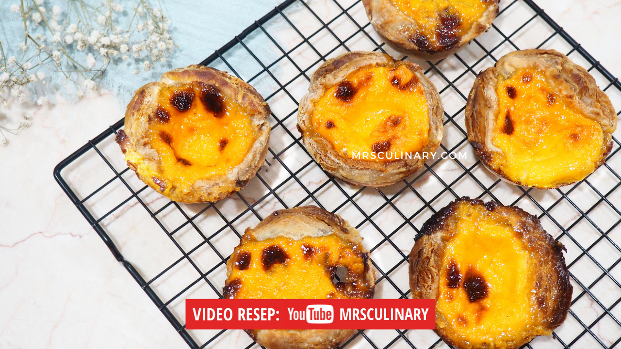 Resep Cara Membuat Custard Egg Tart