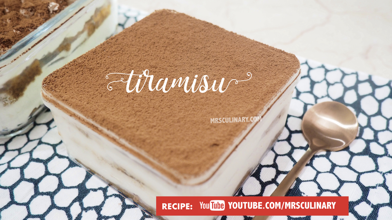 Cara membuat Tiramisu by Mrs Culinary