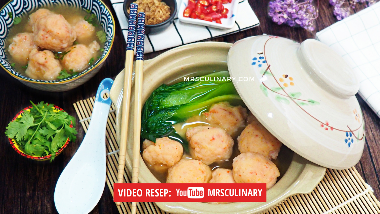 Resep Cara Membuat Sop Bakso Udang