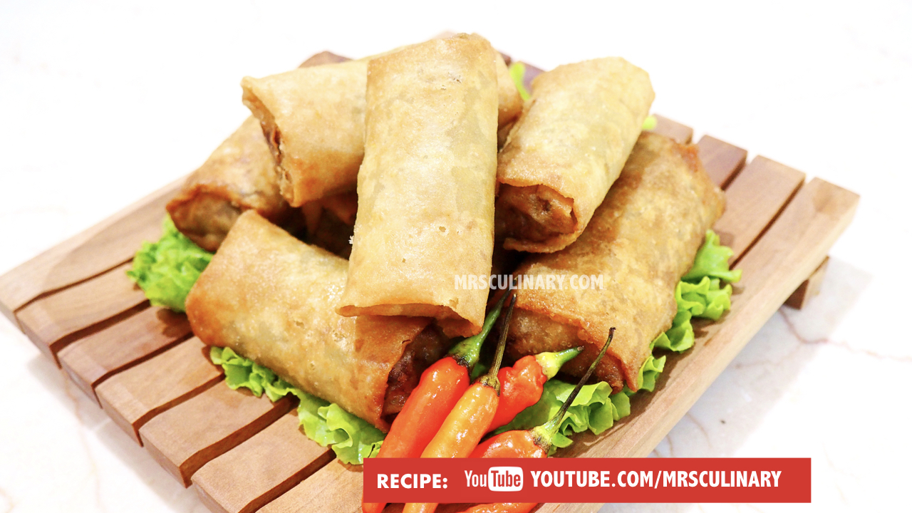 Resep Lumpia Goreng isi sayur By Mrs Culinary