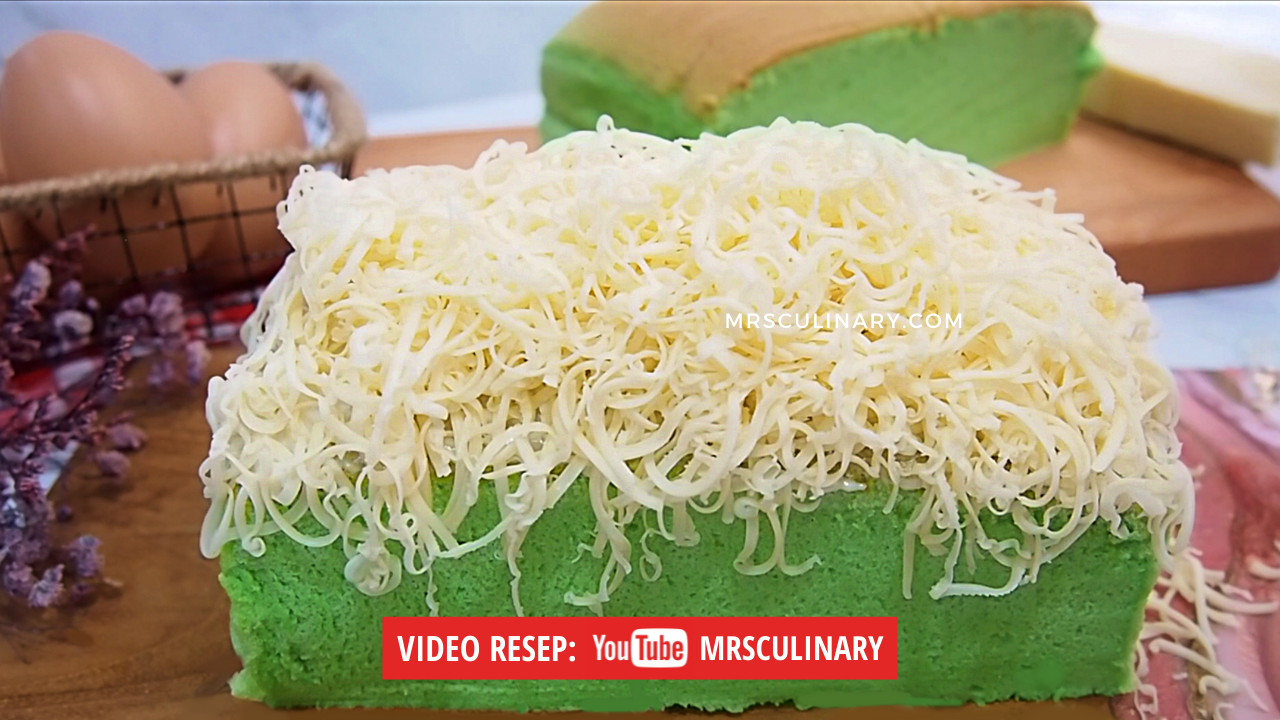 Resep Cara Membuat Ogura Cake Pandan