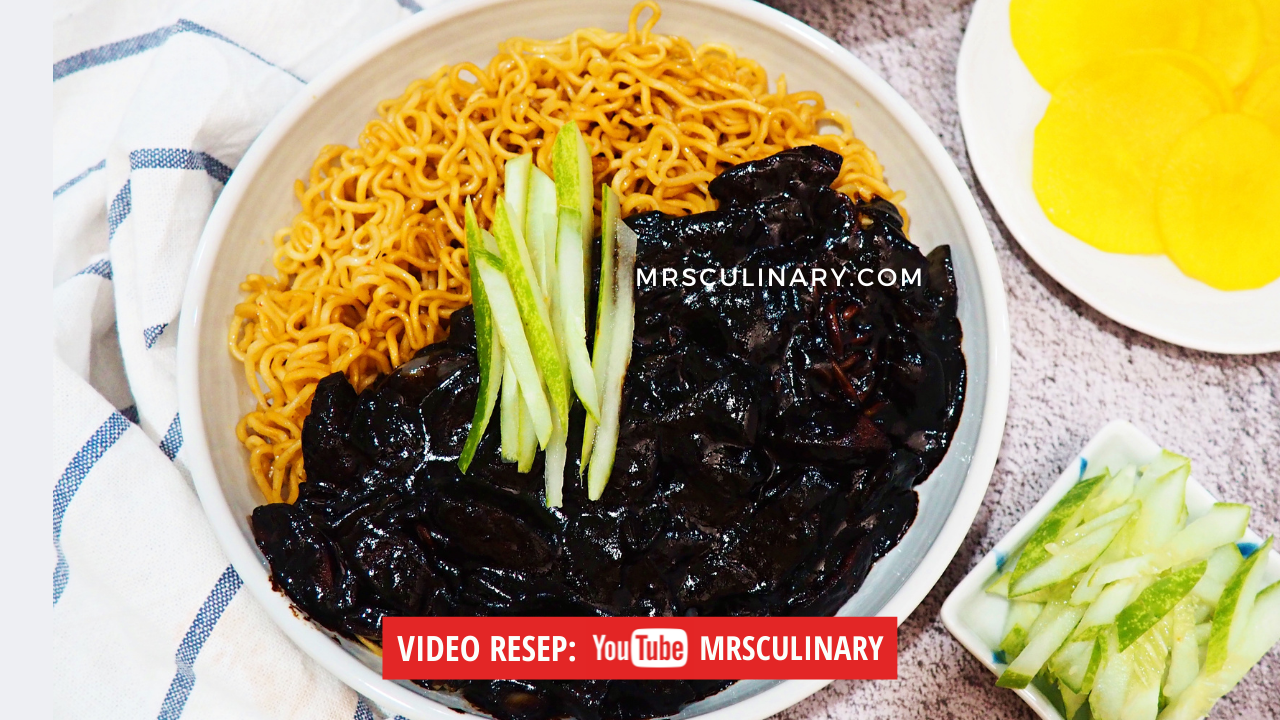 resep cara membuat jajangmyeon