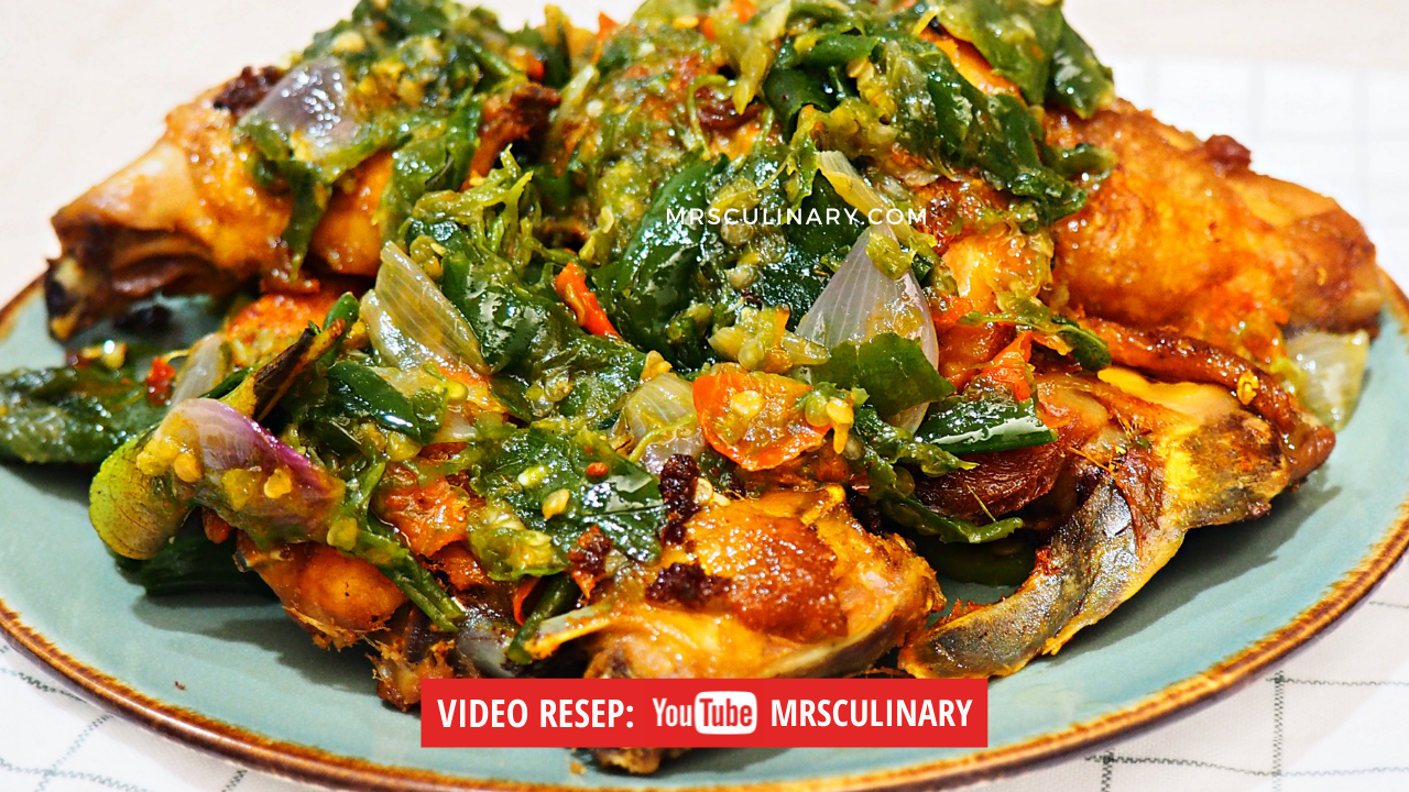 resep cara membuat ayam goreng cabe ijo