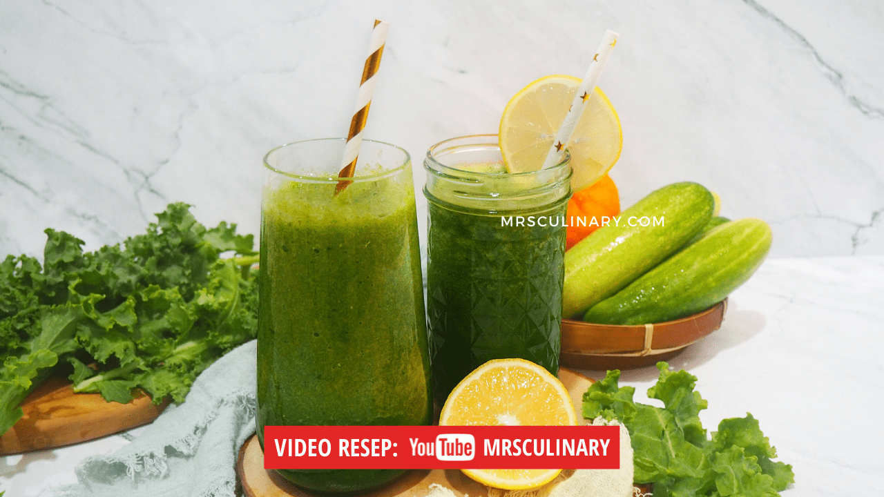 Resep Cara Membuat Jus Sayur Detox